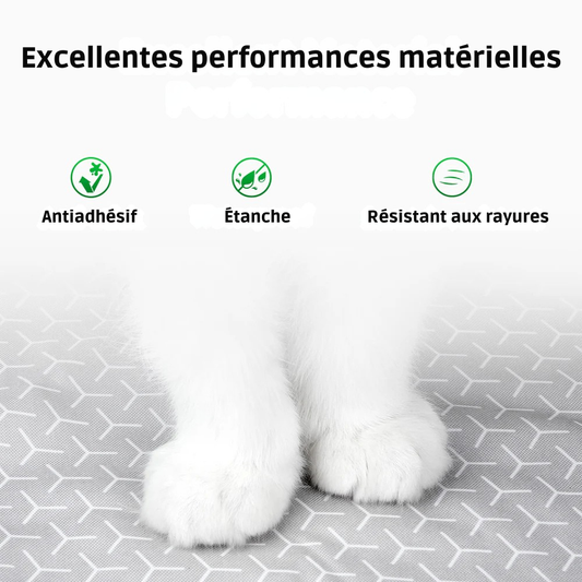 Tapis de litière pour chat haute performance