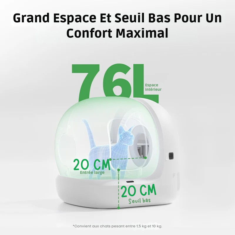 LitiClean™ litière automatique pour les chats