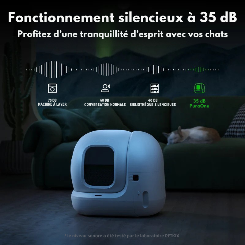 LitiClean™ litière automatique pour les chats